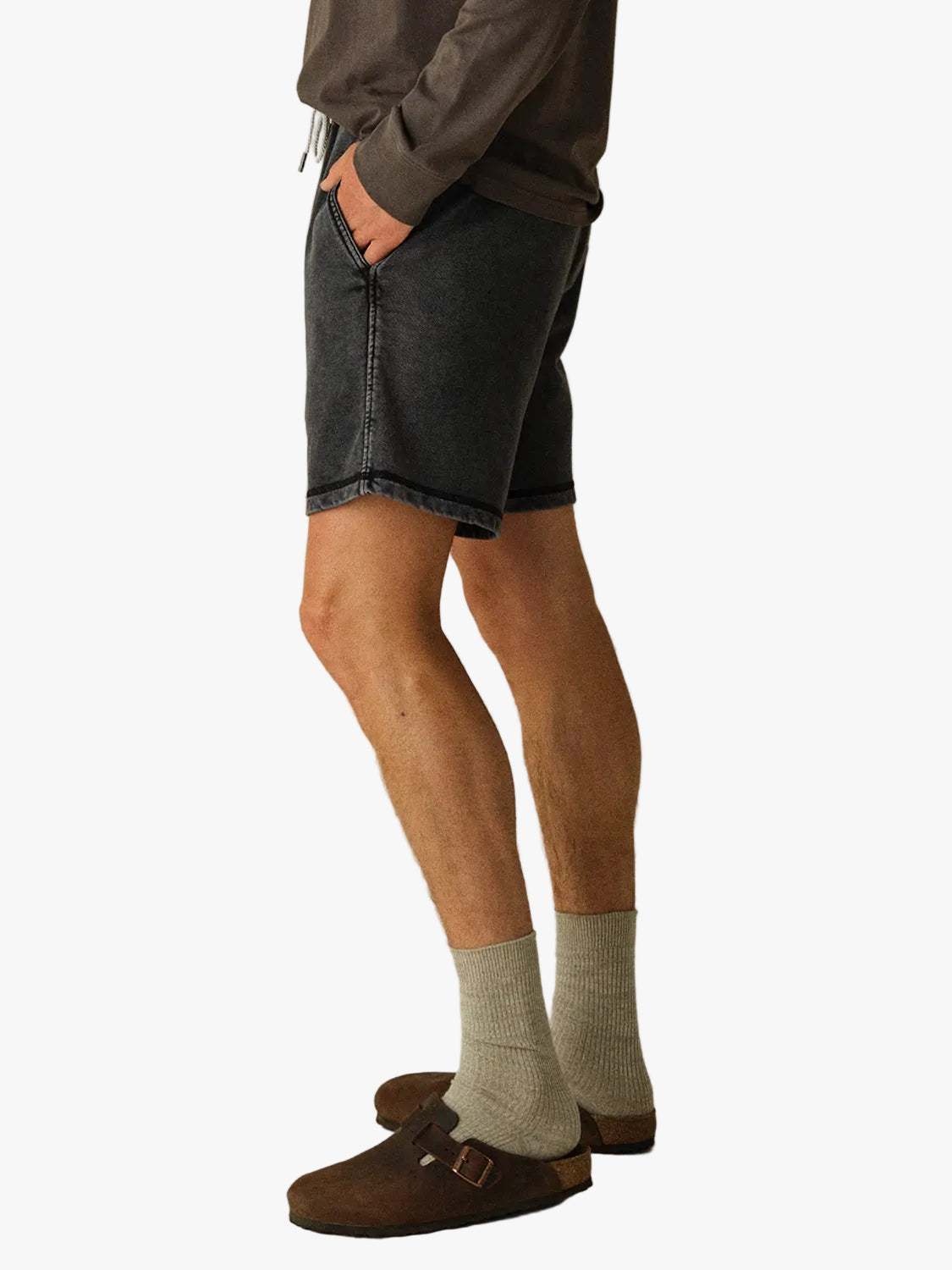 Fair Harbor Saltaire Sweatshort - Black