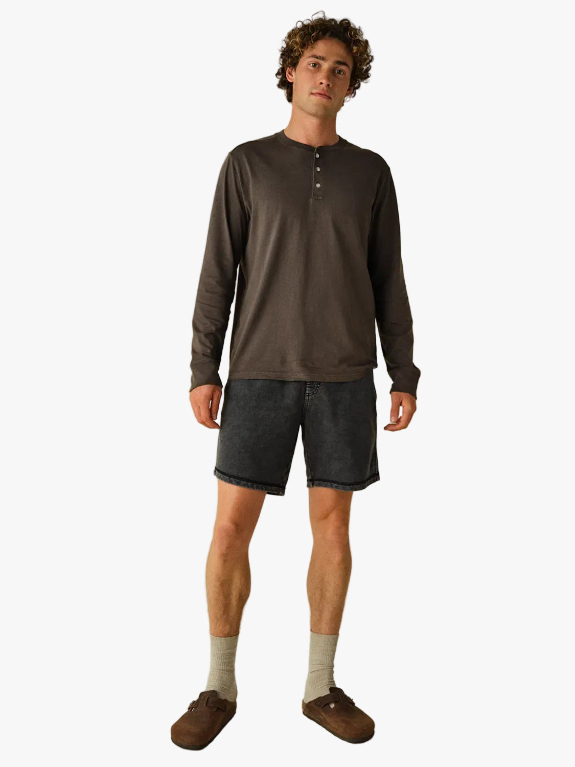 Fair Harbor Saltaire Sweatshort - Black