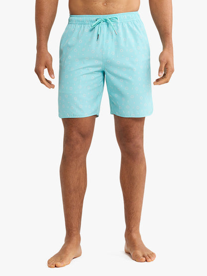 Fair Harbor Anchor Trunk - Turquoise Sun and Stars