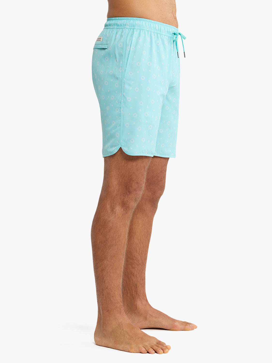Fair Harbor Anchor Trunk - Turquoise Sun and Stars