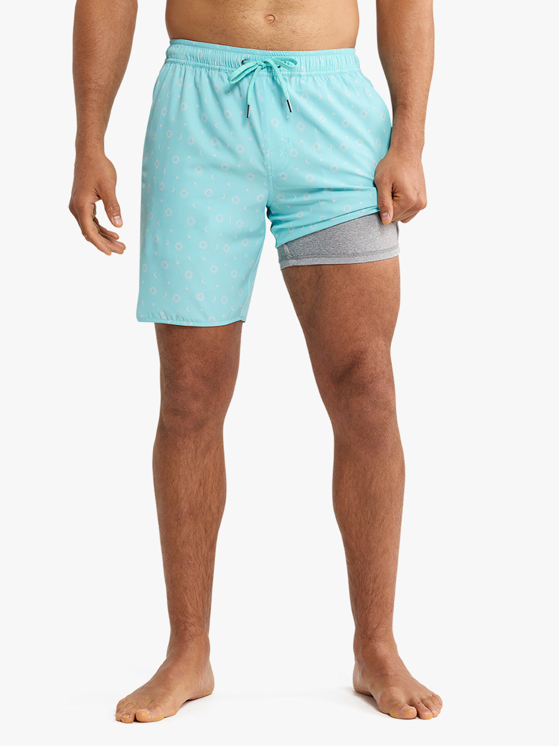 Fair Harbor Anchor Trunk - Turquoise Sun and Stars