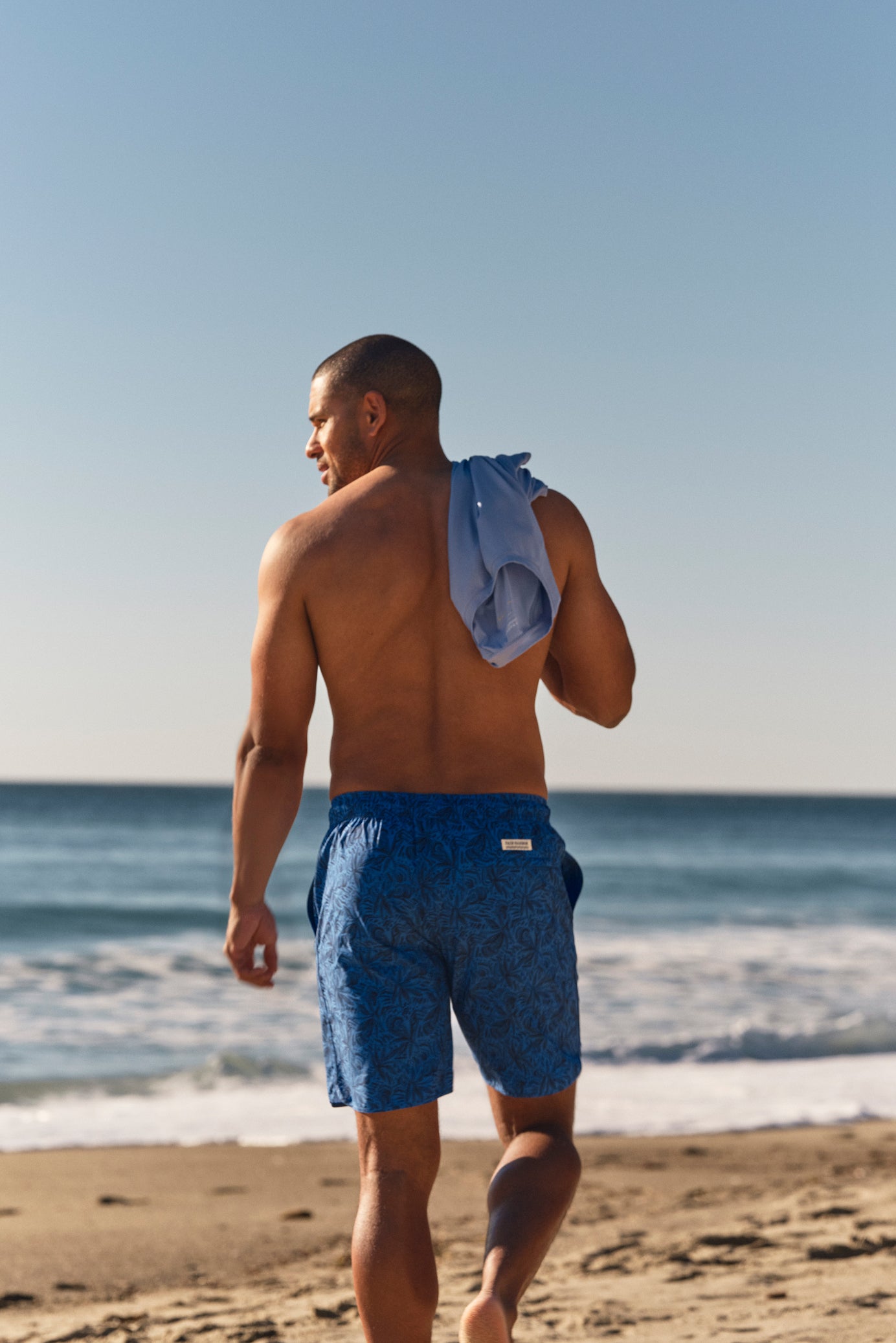 Fair Harbor Anchor Trunk - Turquoise Sun and Stars