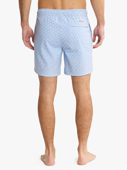 Fair Harbor Bayberry Trunk - Sky Blue Shells