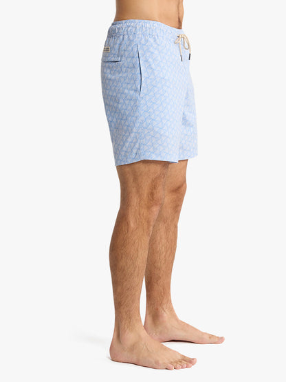 Fair Harbor Bayberry Trunk - Sky Blue Shells