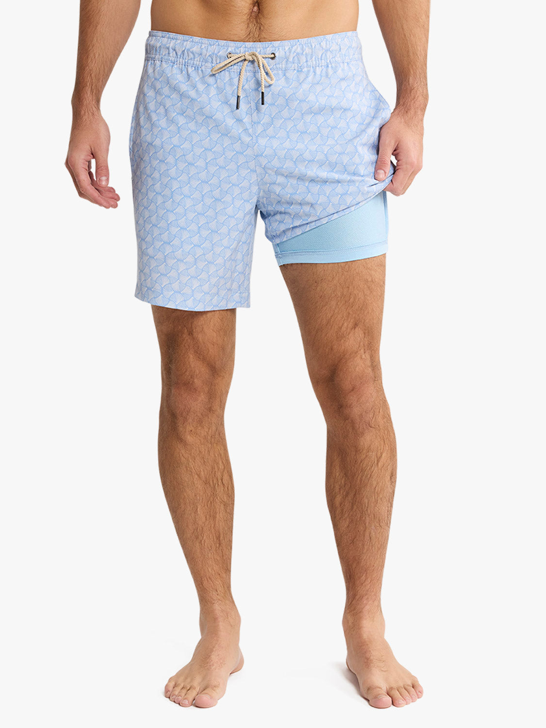 Fair Harbor Bayberry Trunk - Sky Blue Shells