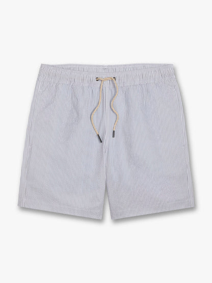 Fair Harbor Bayberry Trunk - Grey Seersucker