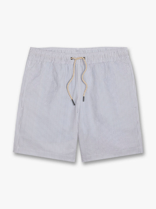 Fair Harbor Bayberry Trunk - Grey Seersucker