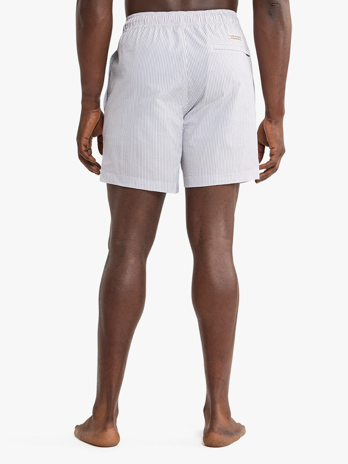 Fair Harbor Bayberry Trunk - Grey Seersucker