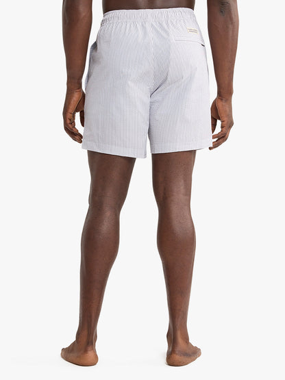 Fair Harbor Bayberry Trunk - Grey Seersucker