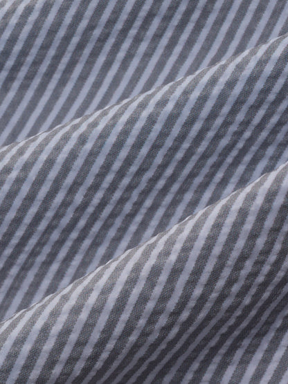 Fair Harbor Bayberry Trunk - Grey Seersucker