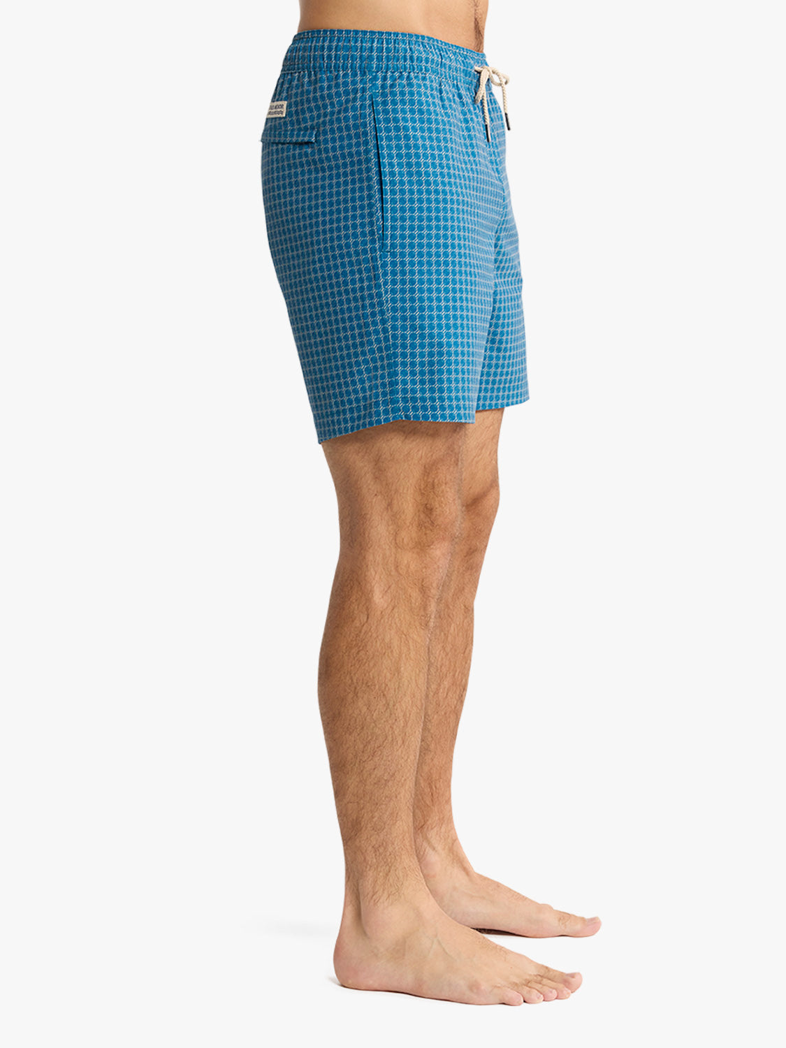 Fair Harbor Bayberry Trunk - Teal Sea Geo