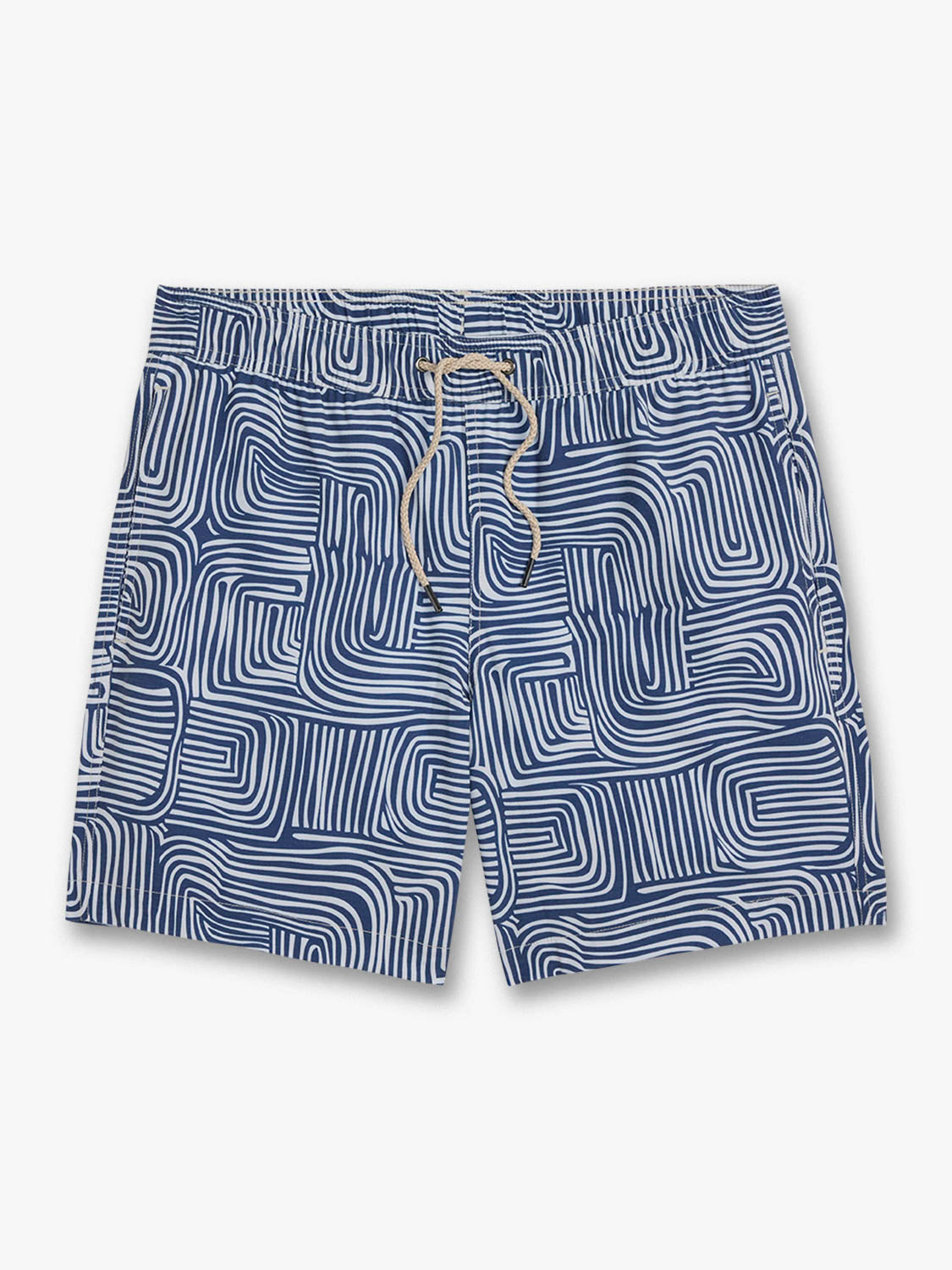 Fair Harbor Bayberry Trunk - Navy Wavy Sands