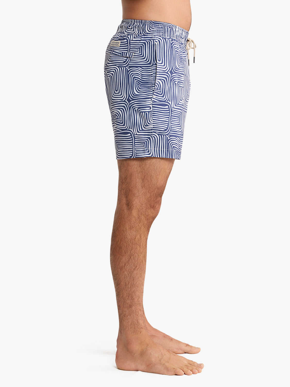 Fair Harbor Bayberry Trunk - Navy Wavy Sands