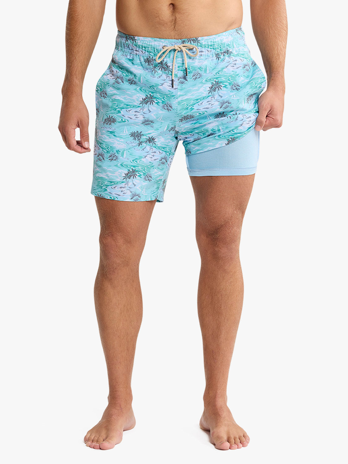 Fair Harbor Bayberry Trunk - Aqua Waters