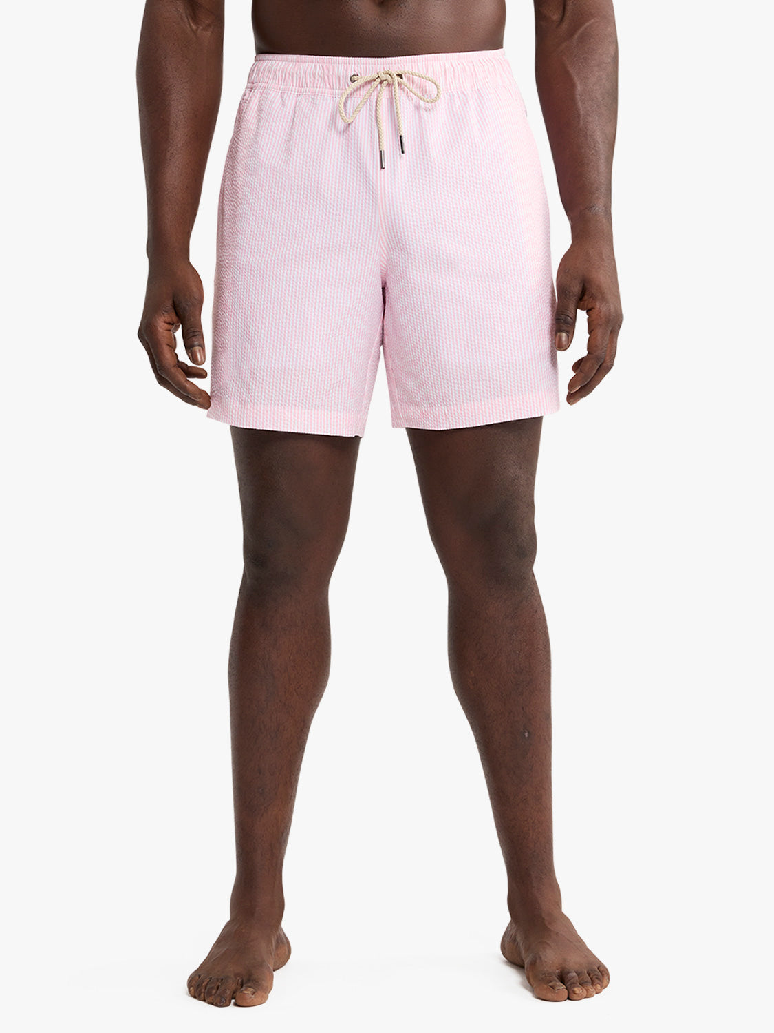 Fair Harbor Bayberry Trunk - Pink Seersucker