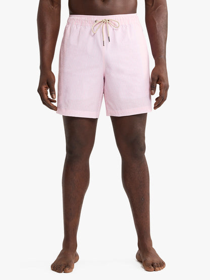 Fair Harbor Bayberry Trunk - Pink Seersucker