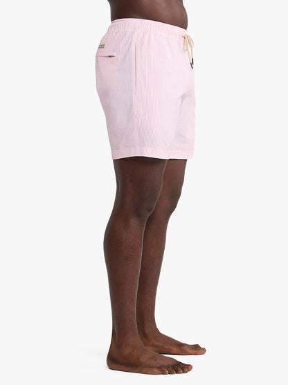 Fair Harbor Bayberry Trunk - Pink Seersucker
