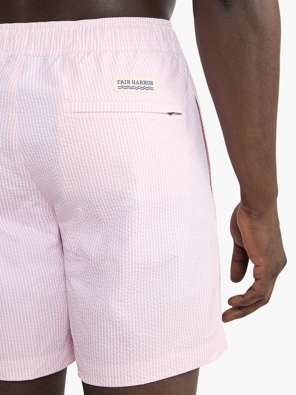 Fair Harbor Bayberry Trunk - Pink Seersucker