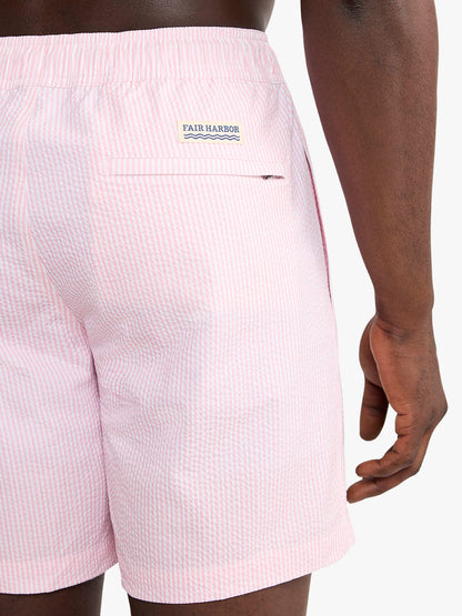 Fair Harbor Bayberry Trunk - Pink Seersucker