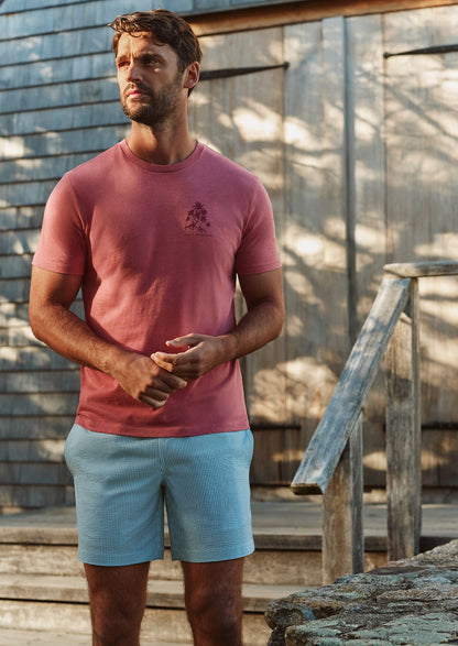 Fair Harbor Bayberry Trunk - Pink Seersucker