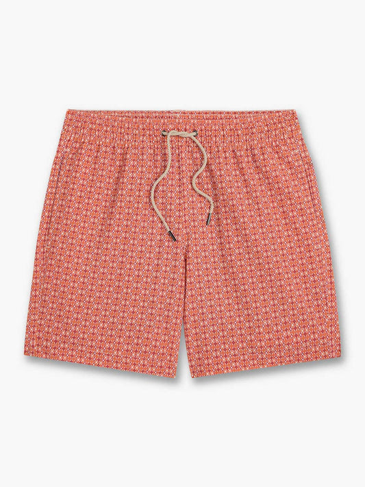 Fair Harbor Bayberry Trunk - Tangerine Geo