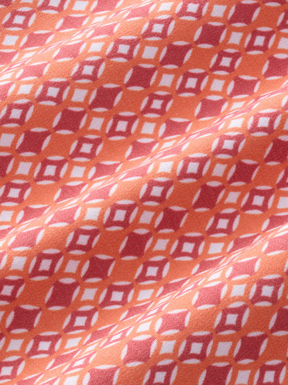 Fair Harbor Bayberry Trunk - Tangerine Geo