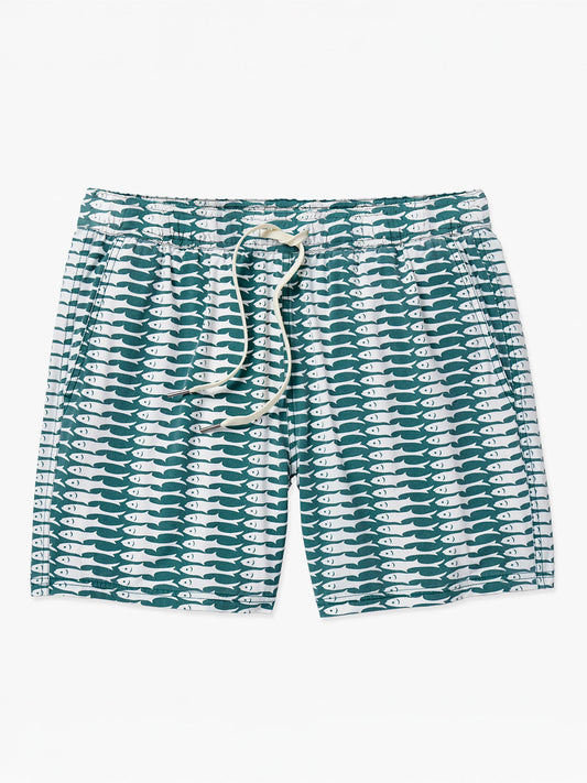 Fair Harbor Bungalow Trunk - Green Sardine