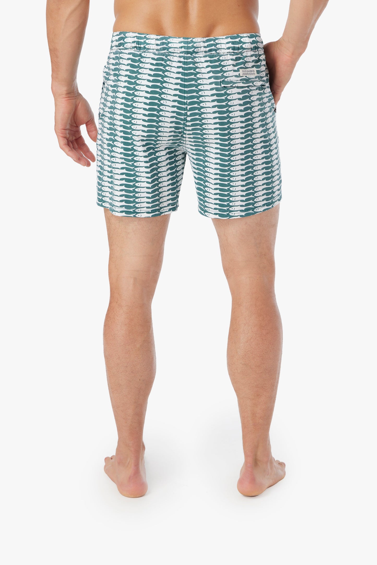Fair Harbor Bungalow Trunk - Green Sardine
