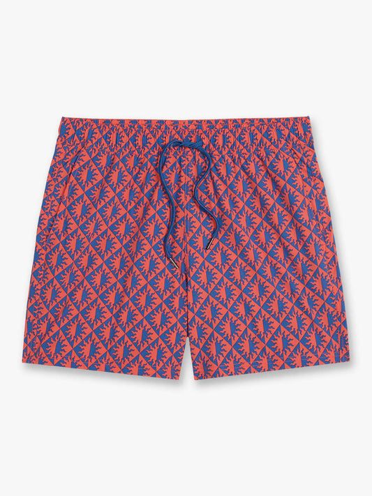 Fair Harbor Bungalow Trunk - Cobalt Suns