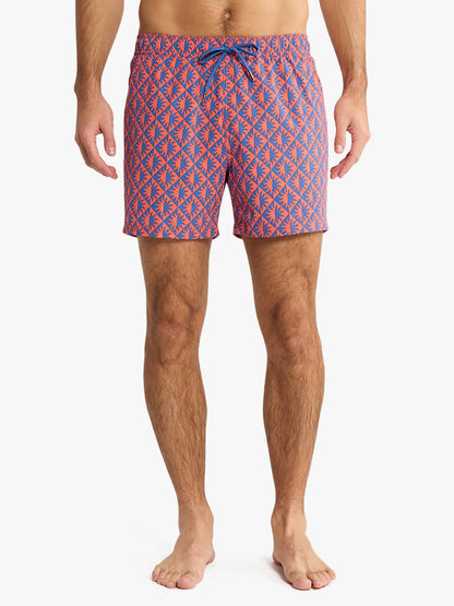 Fair Harbor Bungalow Trunk - Cobalt Suns
