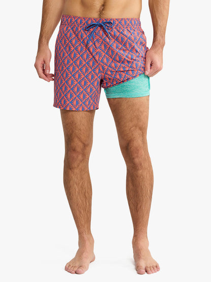 Fair Harbor Bungalow Trunk - Cobalt Suns