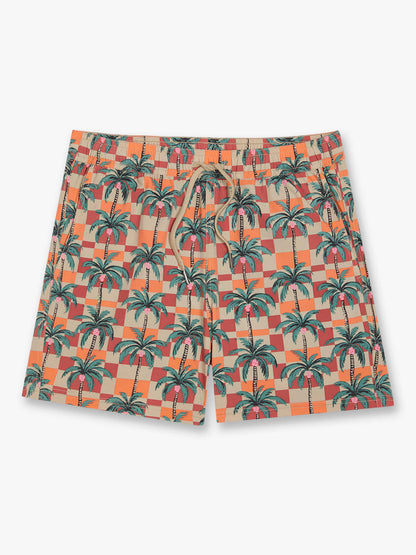 Fair Harbor Bungalow Trunk - Checkered Palms