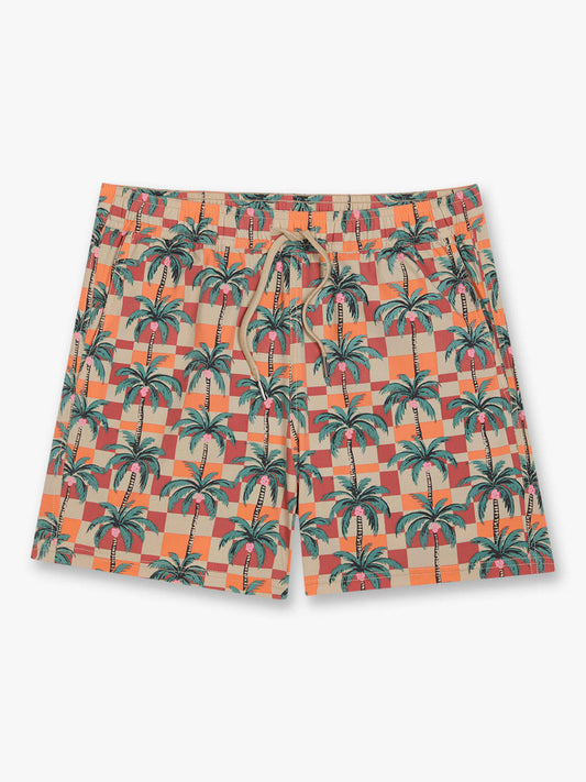 Fair Harbor Bungalow Trunk - Checkered Palms