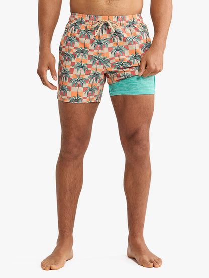 Fair Harbor Bungalow Trunk - Checkered Palms
