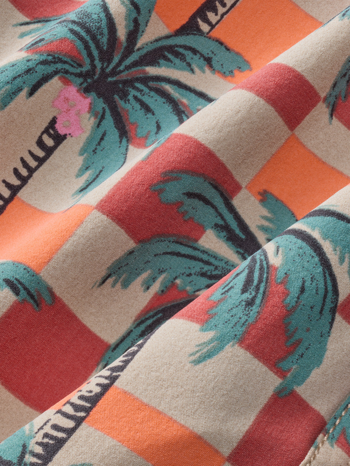Fair Harbor Bungalow Trunk - Checkered Palms