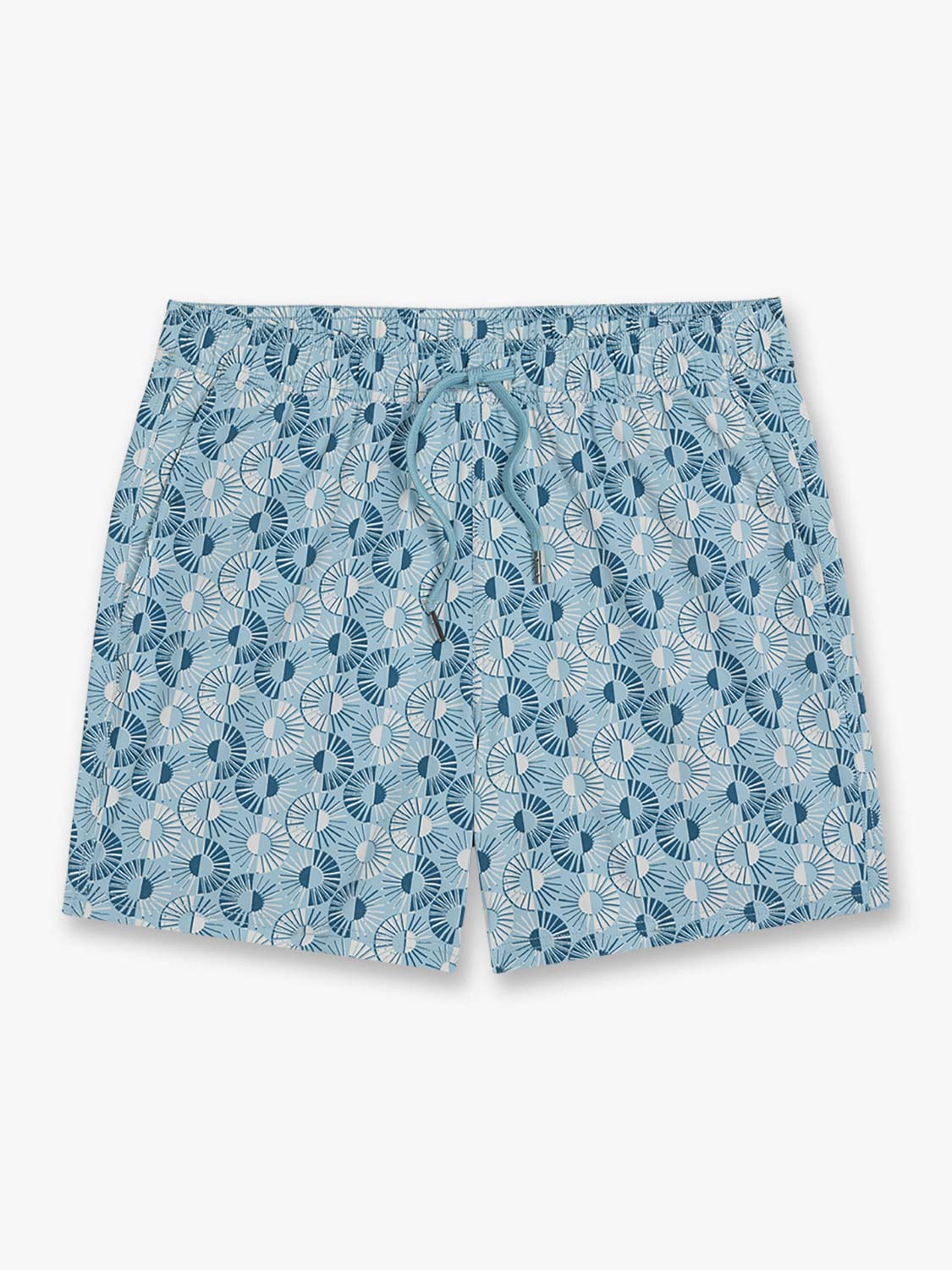 Fair Harbor Bungalow Trunk - Bay Blue Sunburst