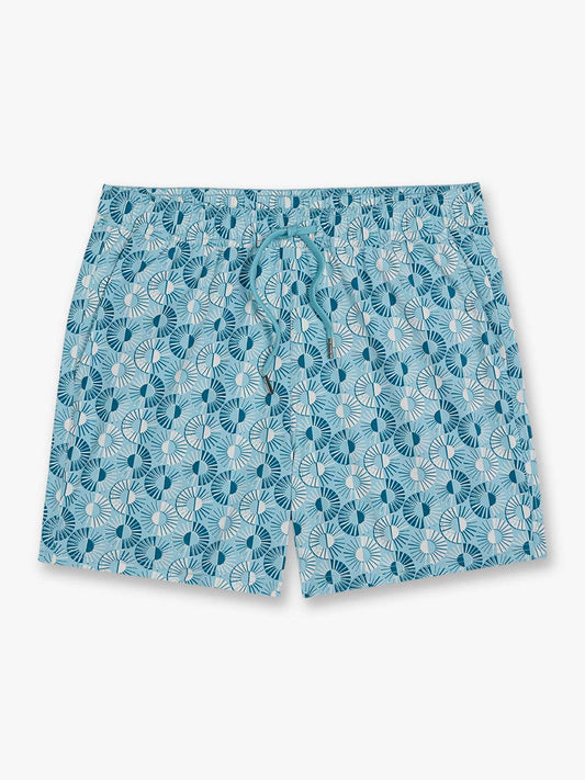 Fair Harbor Bungalow Trunk - Bay Blue Sunburst