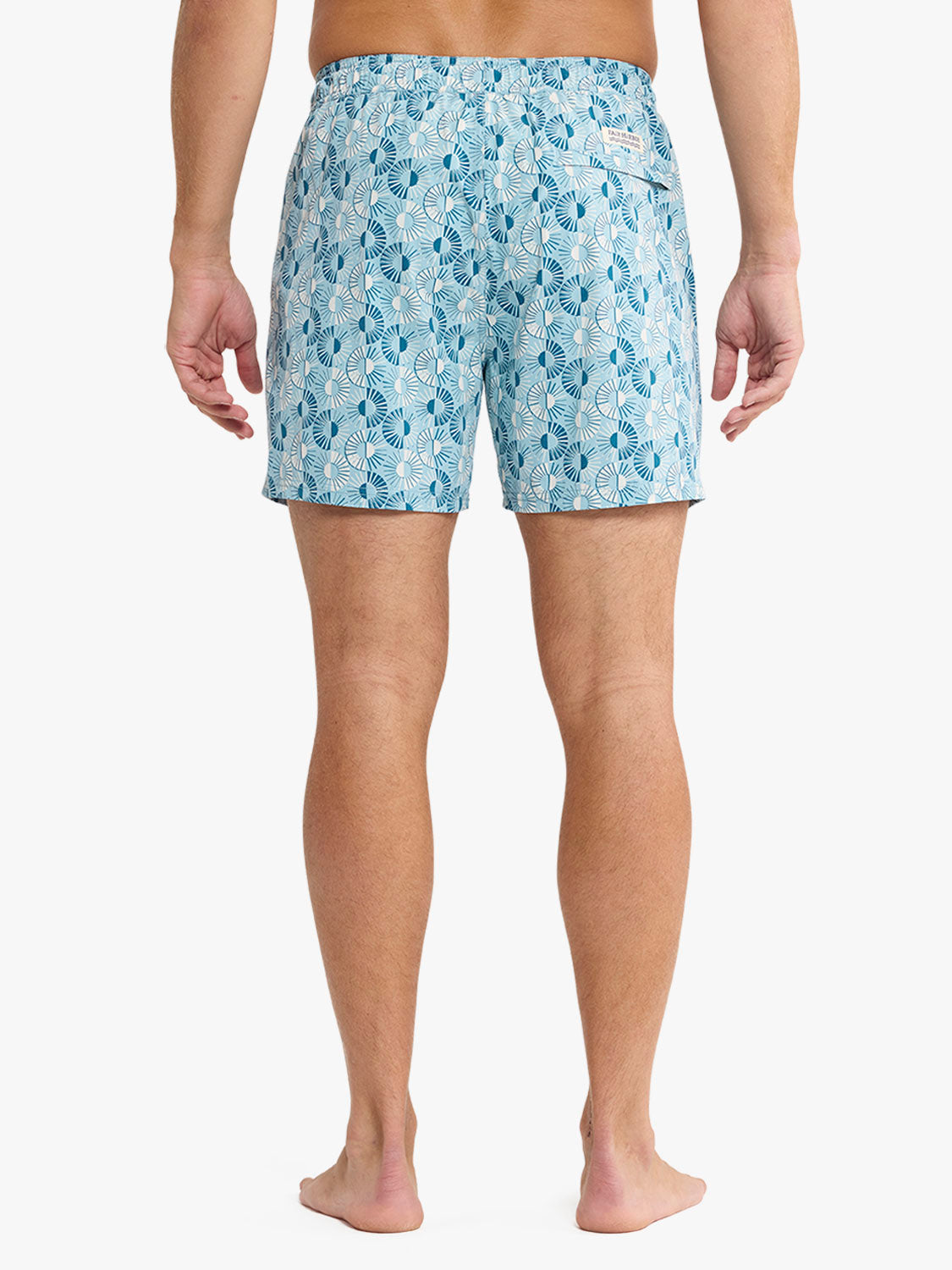 Fair Harbor Bungalow Trunk - Bay Blue Sunburst