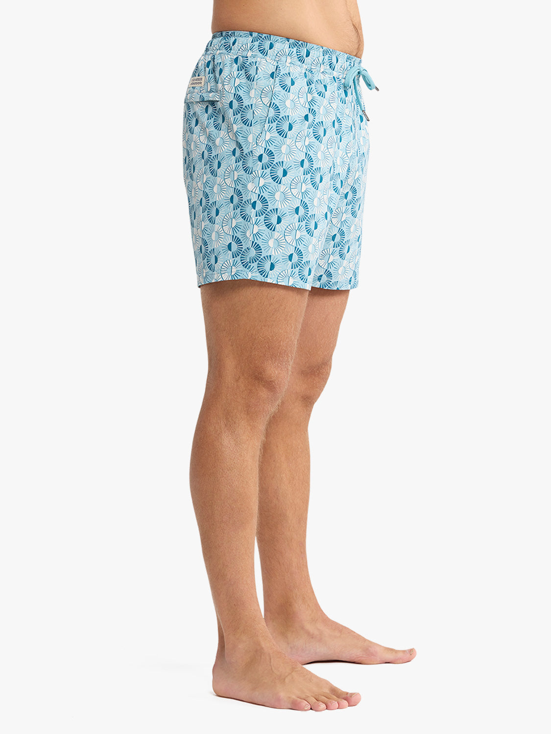 Fair Harbor Bungalow Trunk - Bay Blue Sunburst