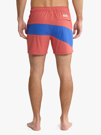 Fair Harbor Bungalow Trunk - Nautical Red Colorblock