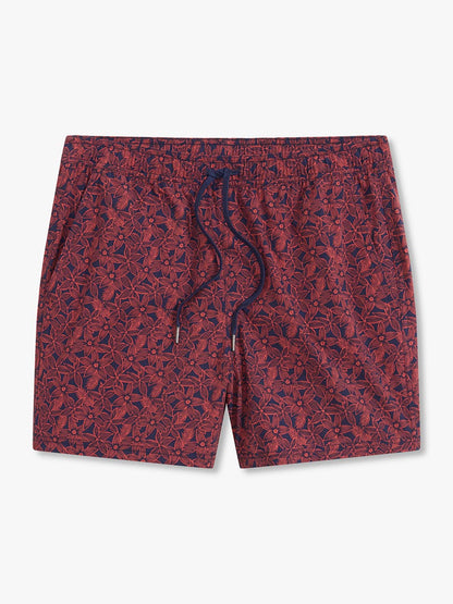 Fair Harbor Bungalow Trunk - Navy Heritage Floral