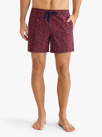 Fair Harbor Bungalow Trunk - Navy Heritage Floral