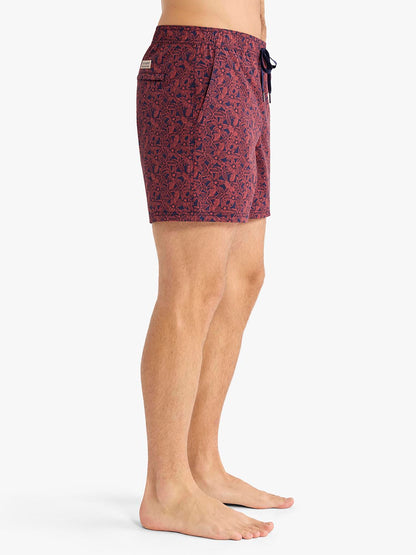 Fair Harbor Bungalow Trunk - Navy Heritage Floral