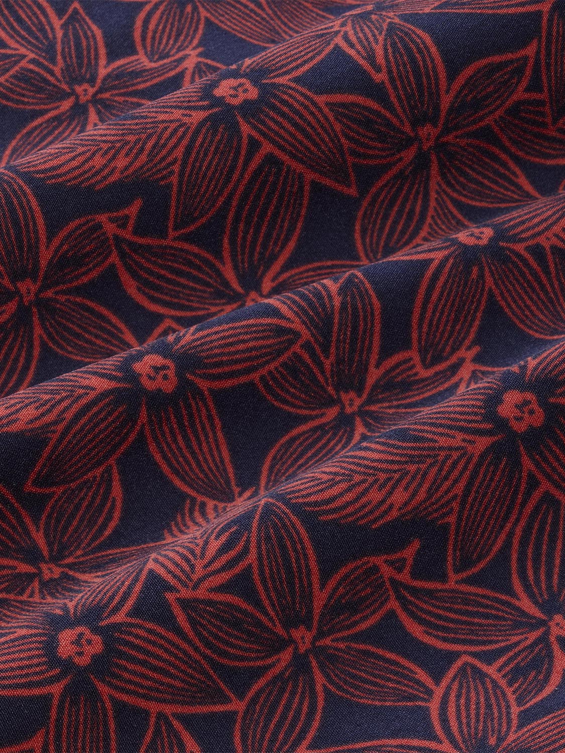 Fair Harbor Bungalow Trunk - Navy Heritage Floral
