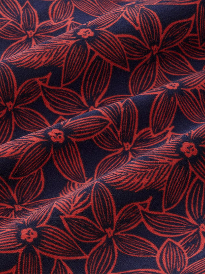 Fair Harbor Bungalow Trunk - Navy Heritage Floral