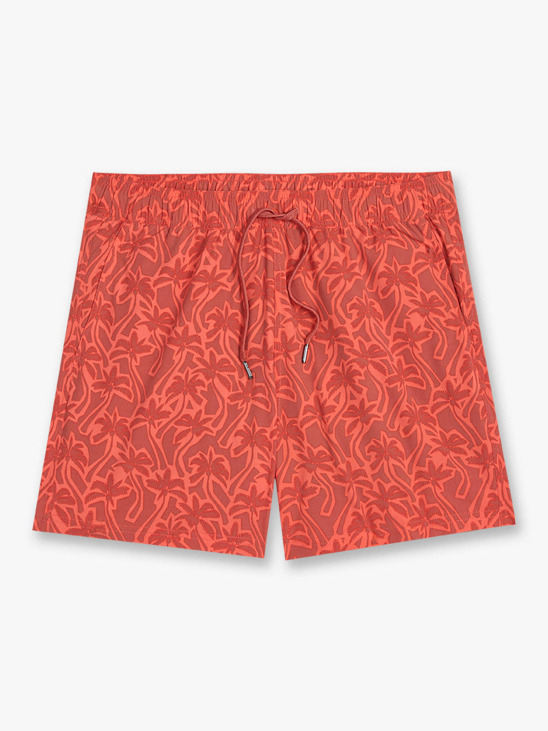 Fair Harbor Bungalow Trunk - Coral Cutout Palms