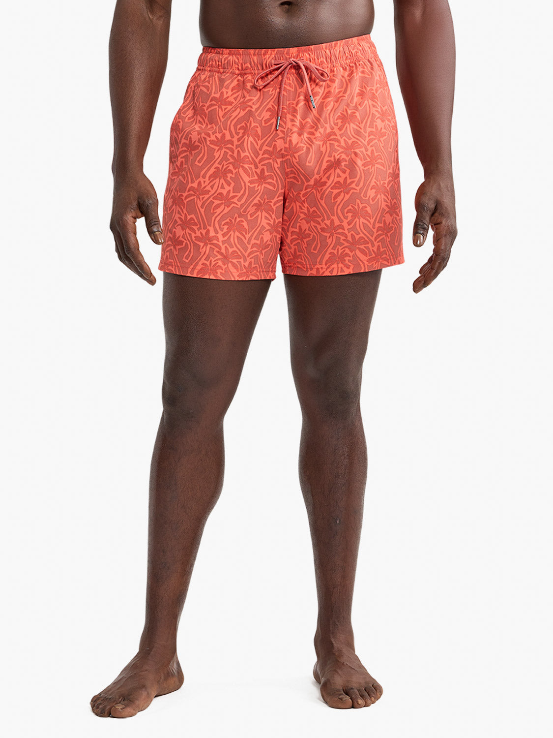 Fair Harbor Bungalow Trunk - Coral Cutout Palms
