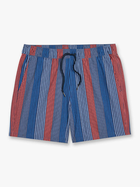 Fair Harbor Bungalow Trunk - Blue Towel Stripe