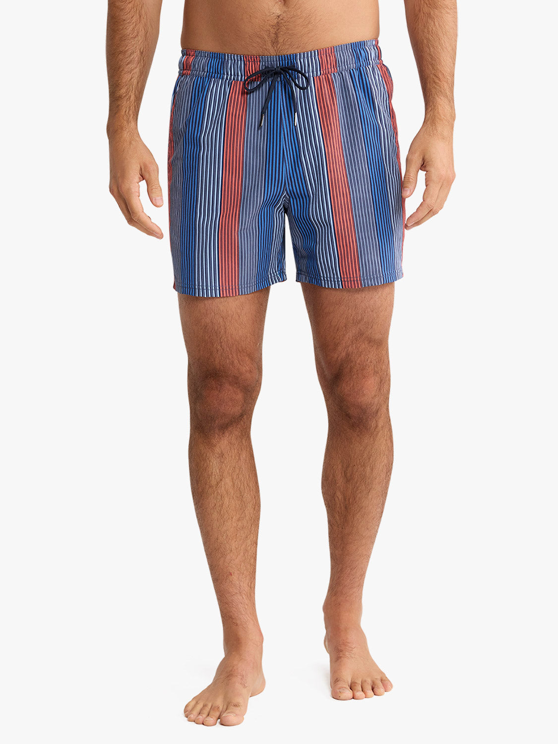 Fair Harbor Bungalow Trunk - Blue Towel Stripe