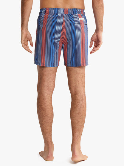 Fair Harbor Bungalow Trunk - Blue Towel Stripe